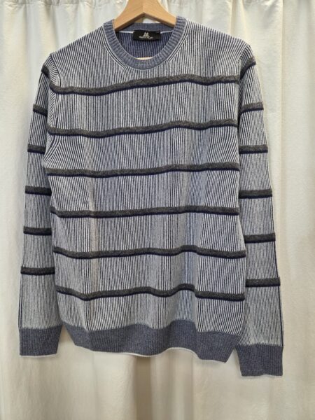 MONTECHIARO GIROCOLLO OPERATO BLU-GRIGIO