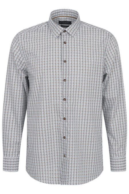 CAMICIA QUADRETTI MARRONI