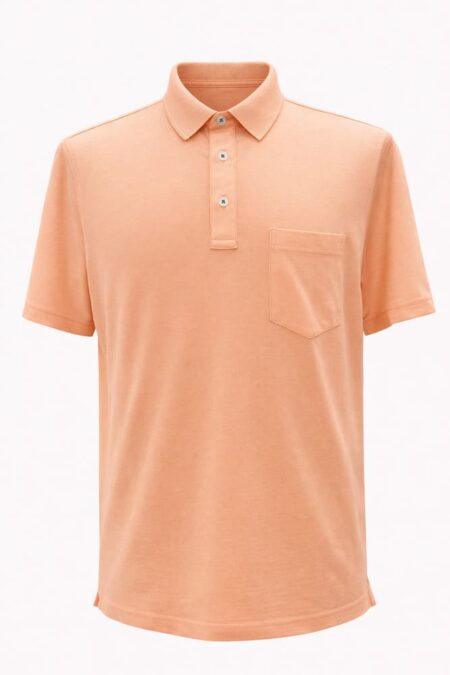 MONTECHIARO POLO NO STIRO ARANCIO
