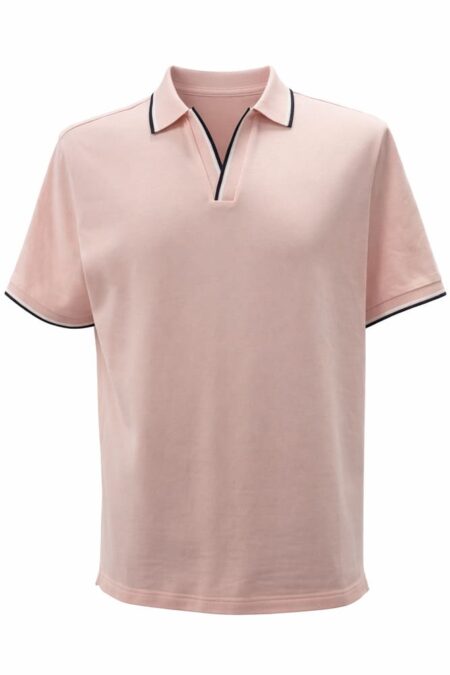 MONTECHIARO POLO SENZA BOTTONI ROSA