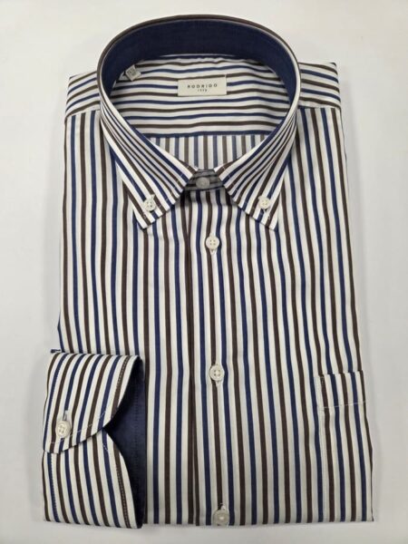 RODRIGO RIGATA BLU-MARRONE