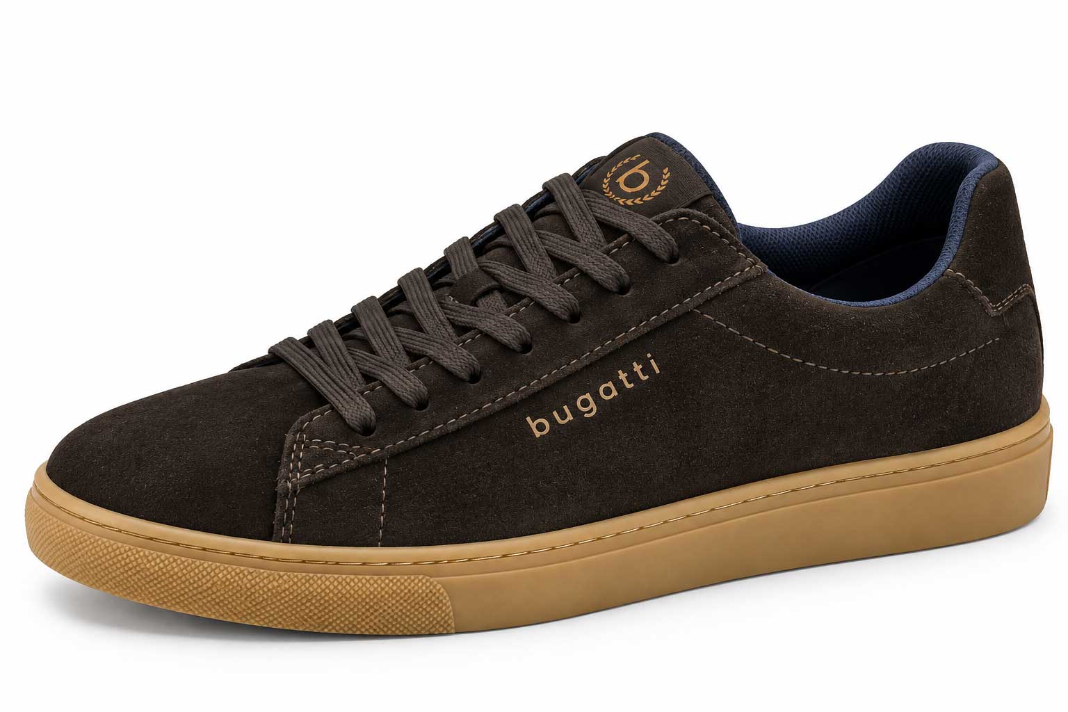 Sneaker-marrone-indossata-
