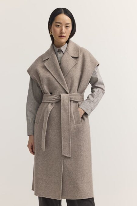 BUGATTI CAPPOTTO MODELLO GILET TORTORA – W261500-21212/60