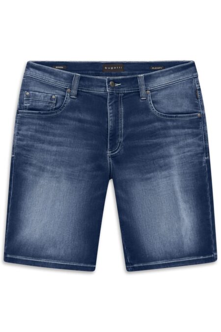 BUGATTI BERMUDA JEANS FLEXCITY BLU