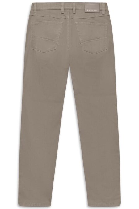 pantaloni bugatti 5 tasche flexcity nocciola