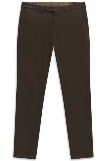 BUGATTI TASCA AMERICA TESSUTO OPERATO MARRONE