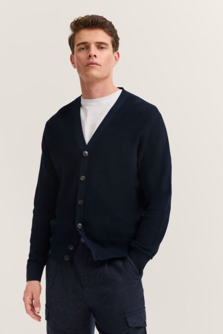 BUGATTI CARDIGAN COSTA INGLESE BLU