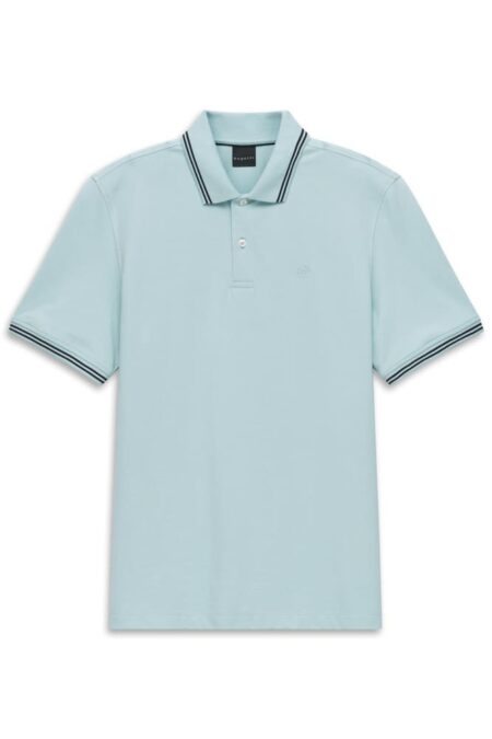 BUGATTI POLO PIQUET CELESTE