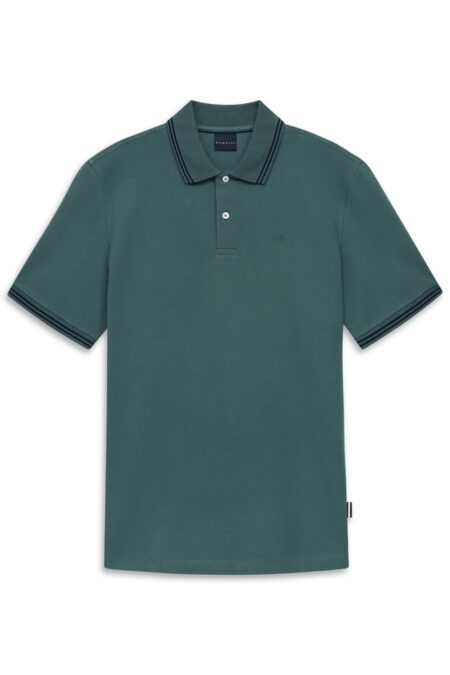 BUGATTI POLO PIQUET VERDE