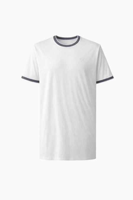 BUGATTI T-SHIRT NO STIRO BIANCA