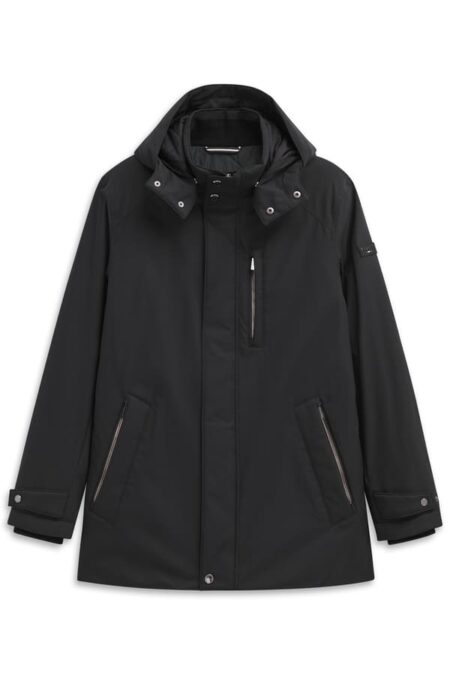 BUGATTI FLEXCITY GIACCONE LUNGO BLU NOTTE