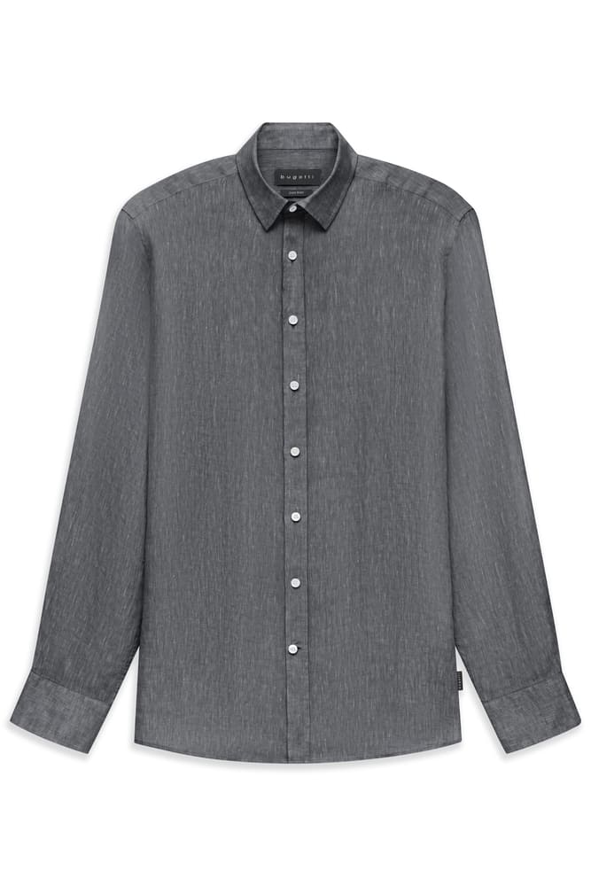 camicia bugatti in puro lino